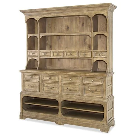 Sideboard With Hutch